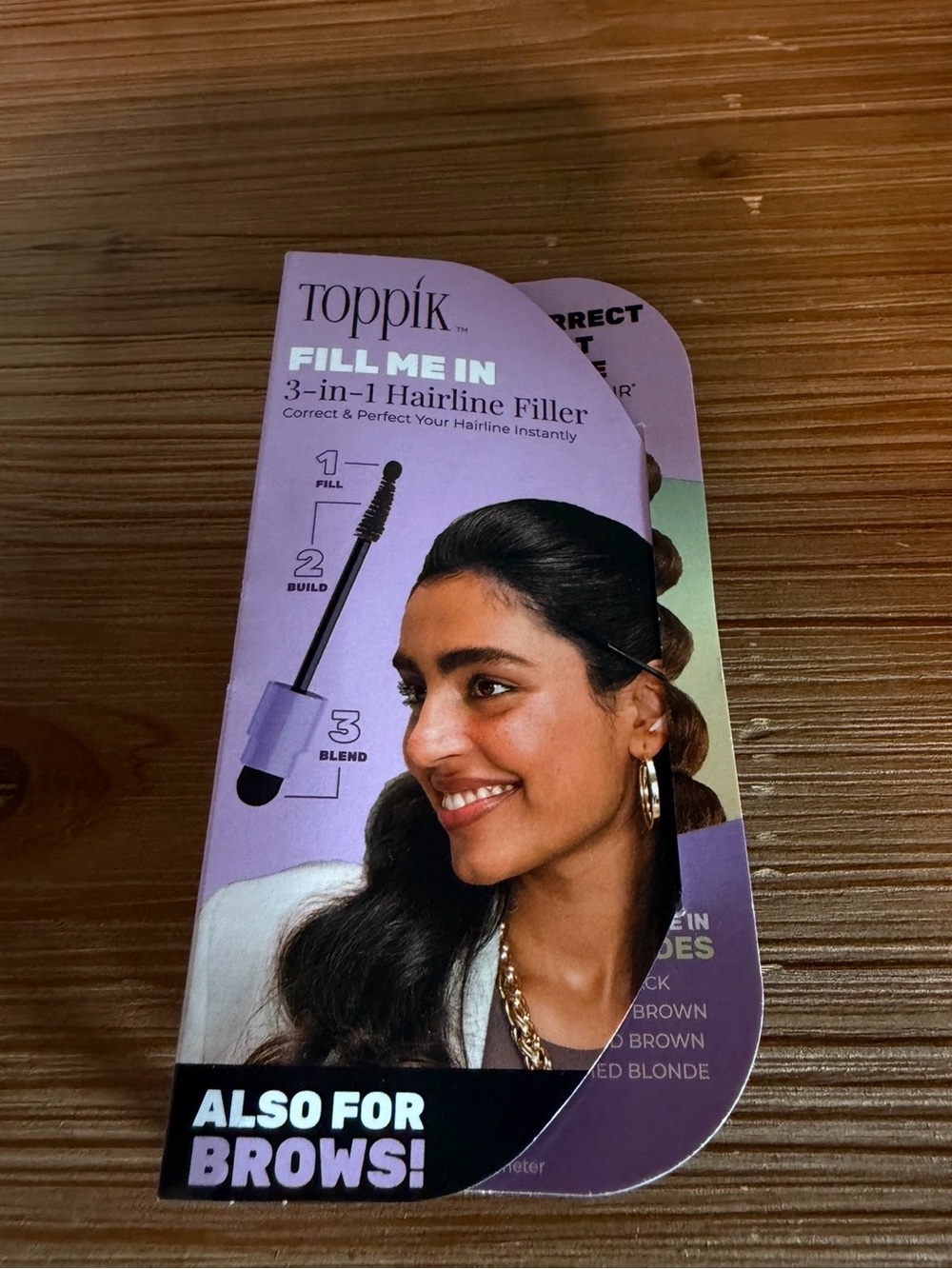 Toppik Fill Me In 3-in-1 Hairline Filler - Purple